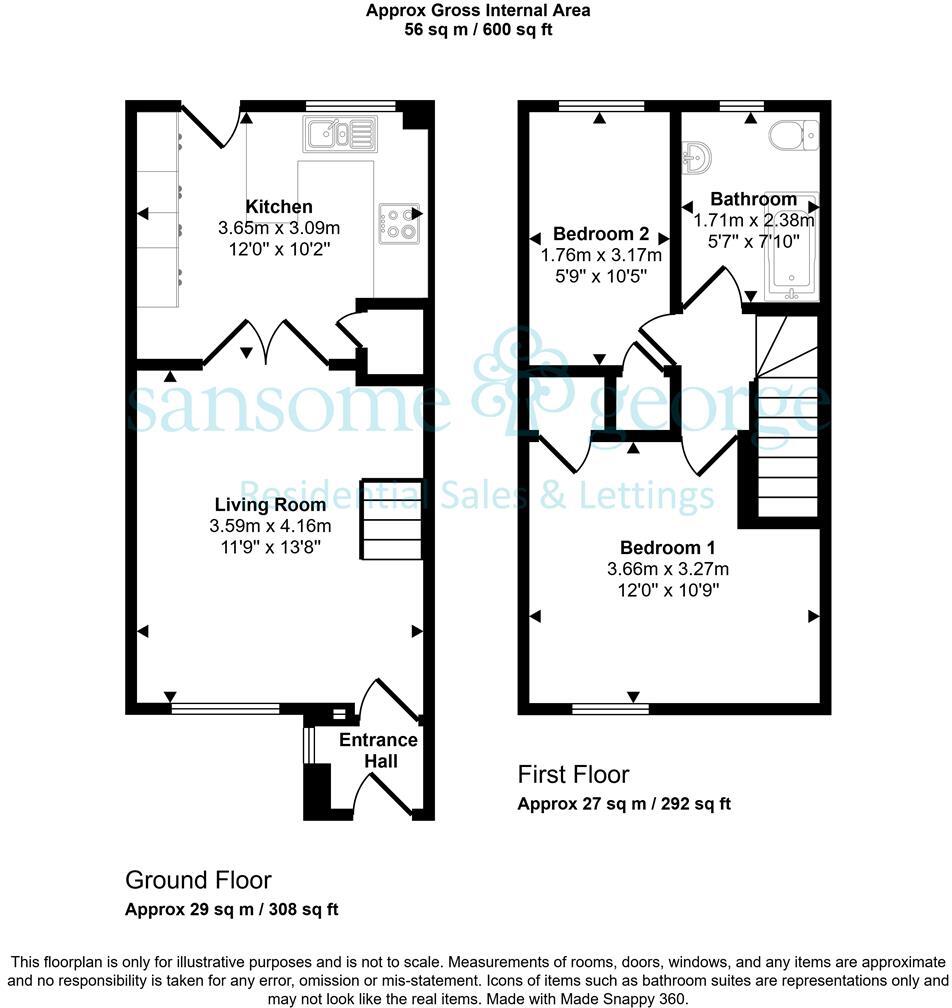 Pottery Road, Tilehurst, Reading floorplan