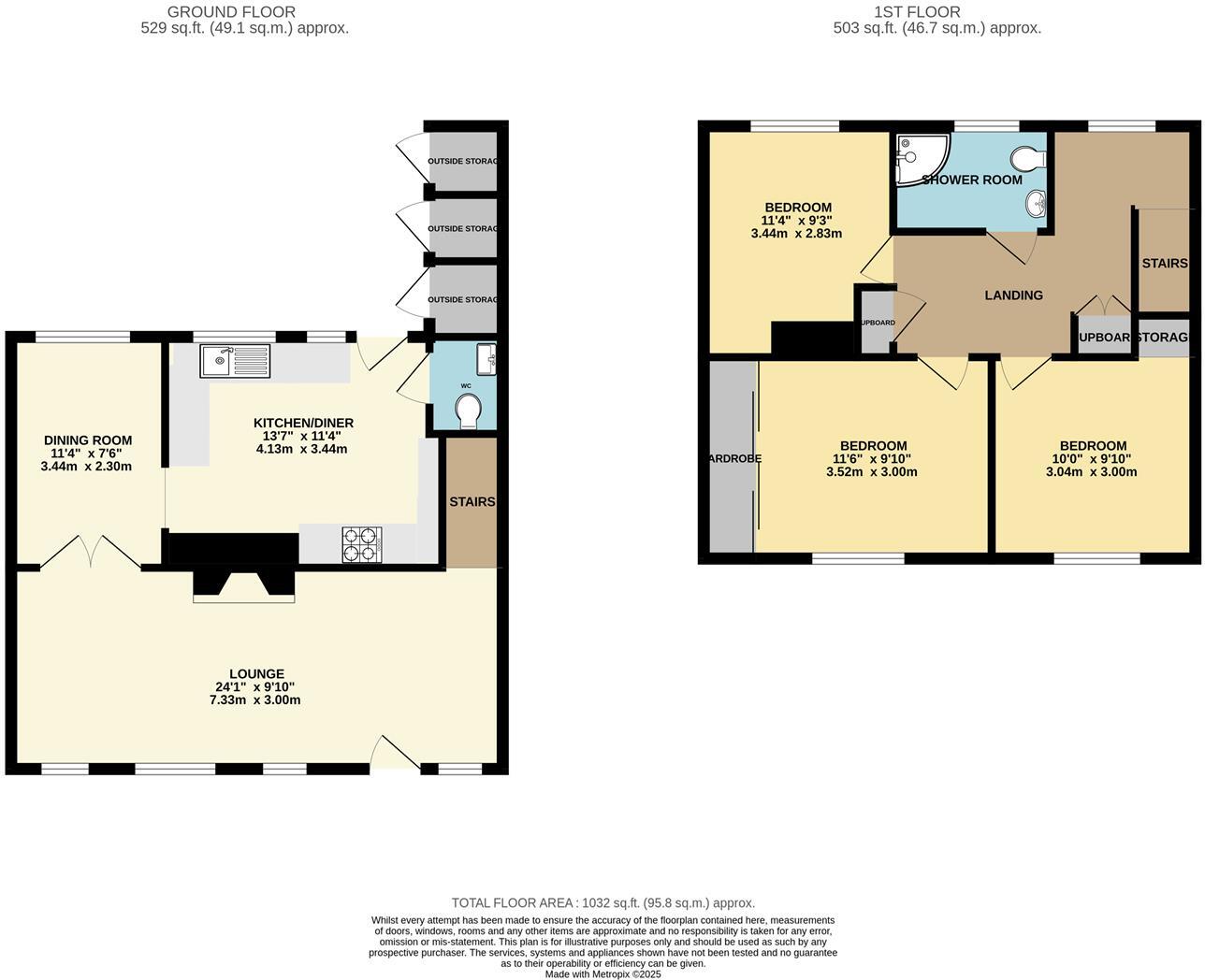 Heol Fach, Nantgarw, Cardiff floorplan