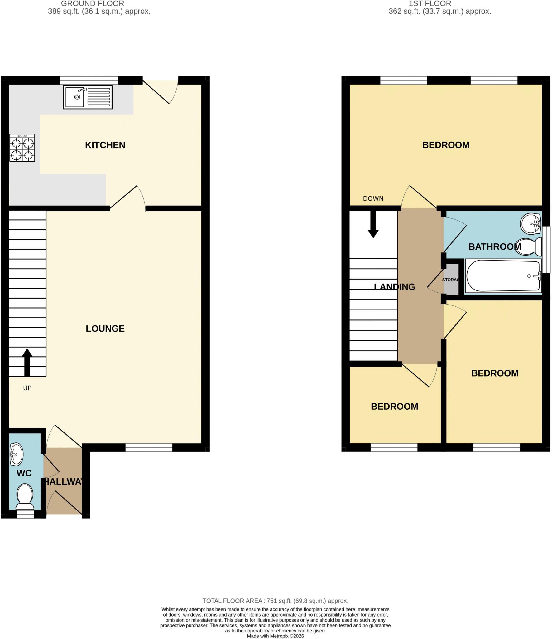 Moor Lane, Manchester floorplan