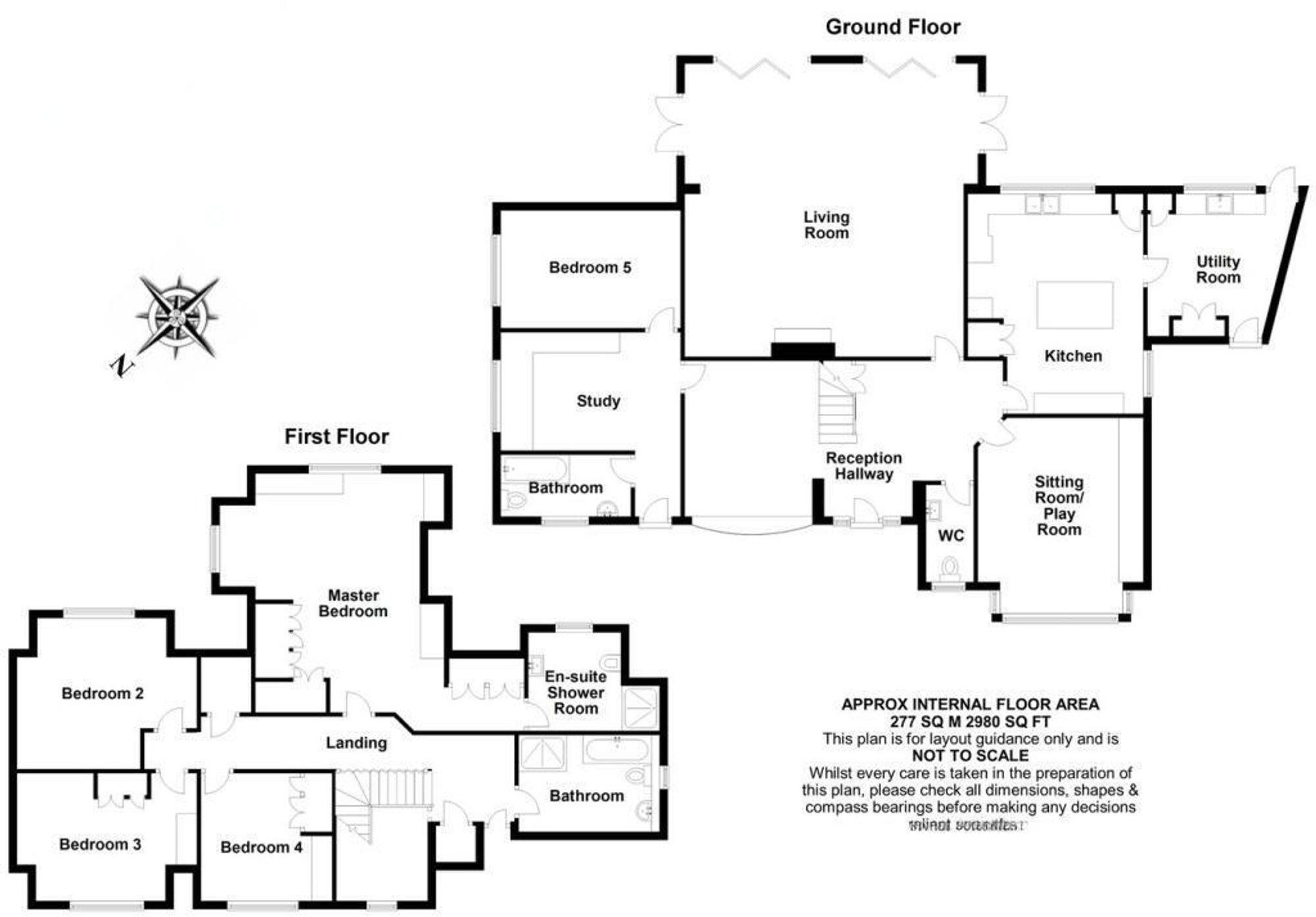 Weston Close, Hutton, CM13 floorplan