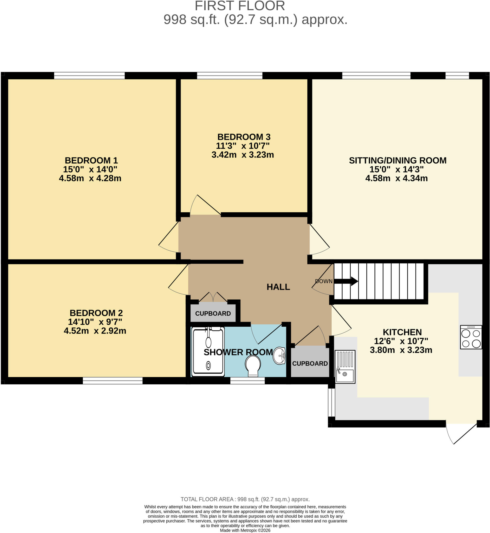 St James Street, South Petherton, TA13 floorplan