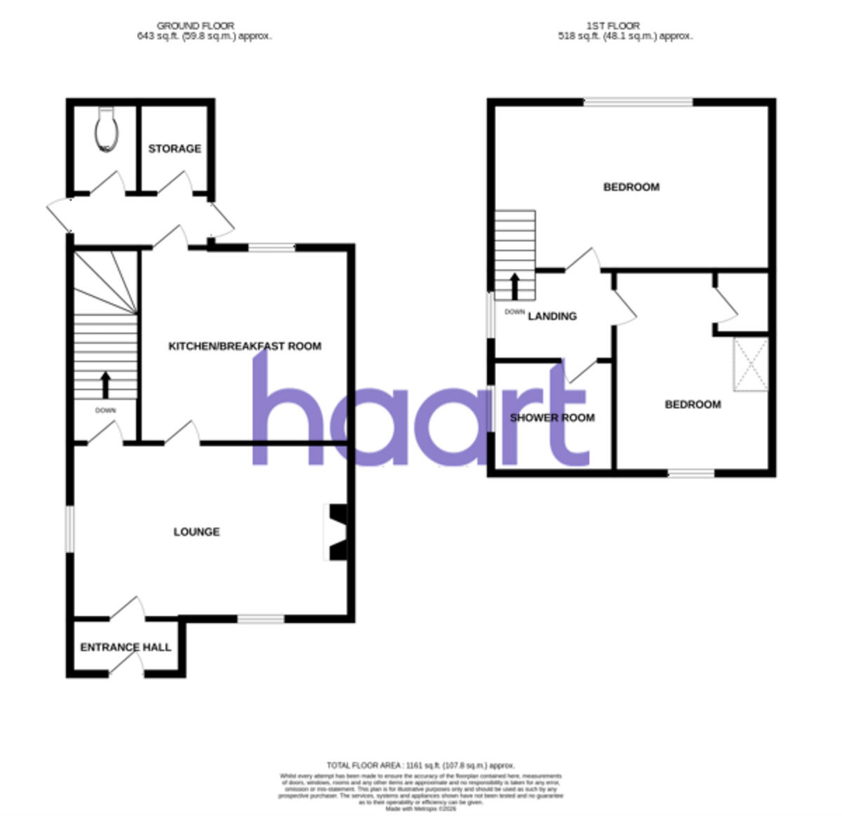 Spencer Road, Lutterworth floorplan