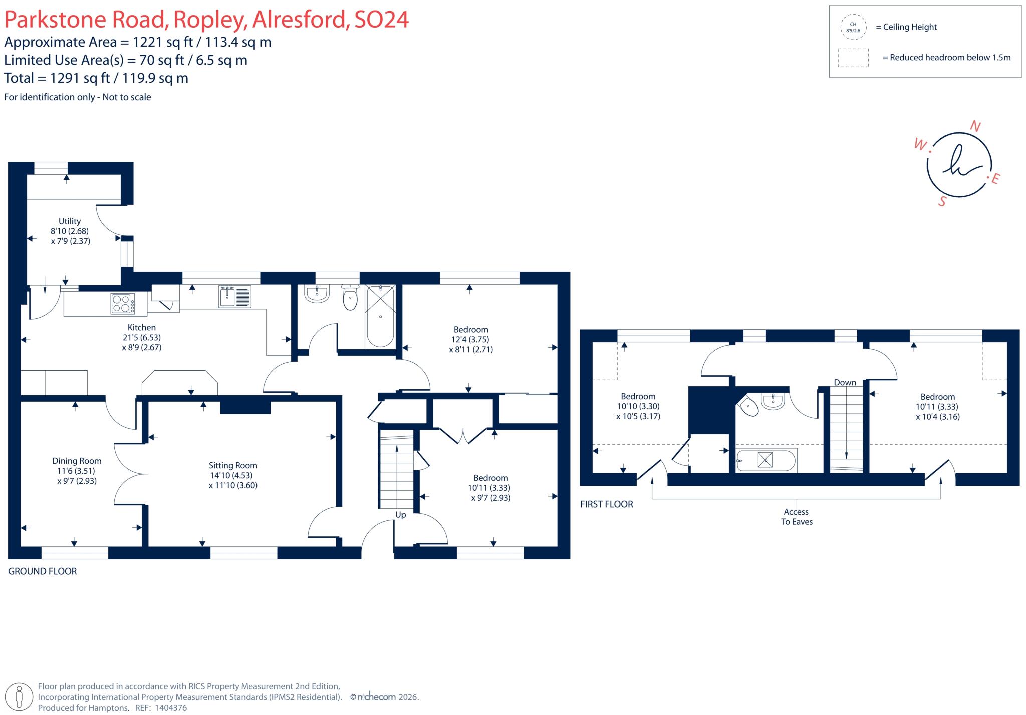 Parkstone Road, Ropley, SO24 floorplan