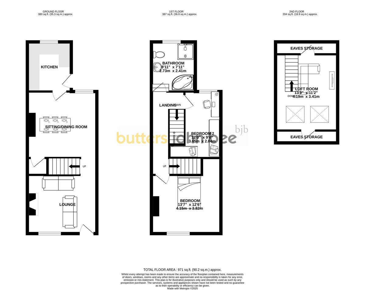 Farams Road, Rode Heath floorplan