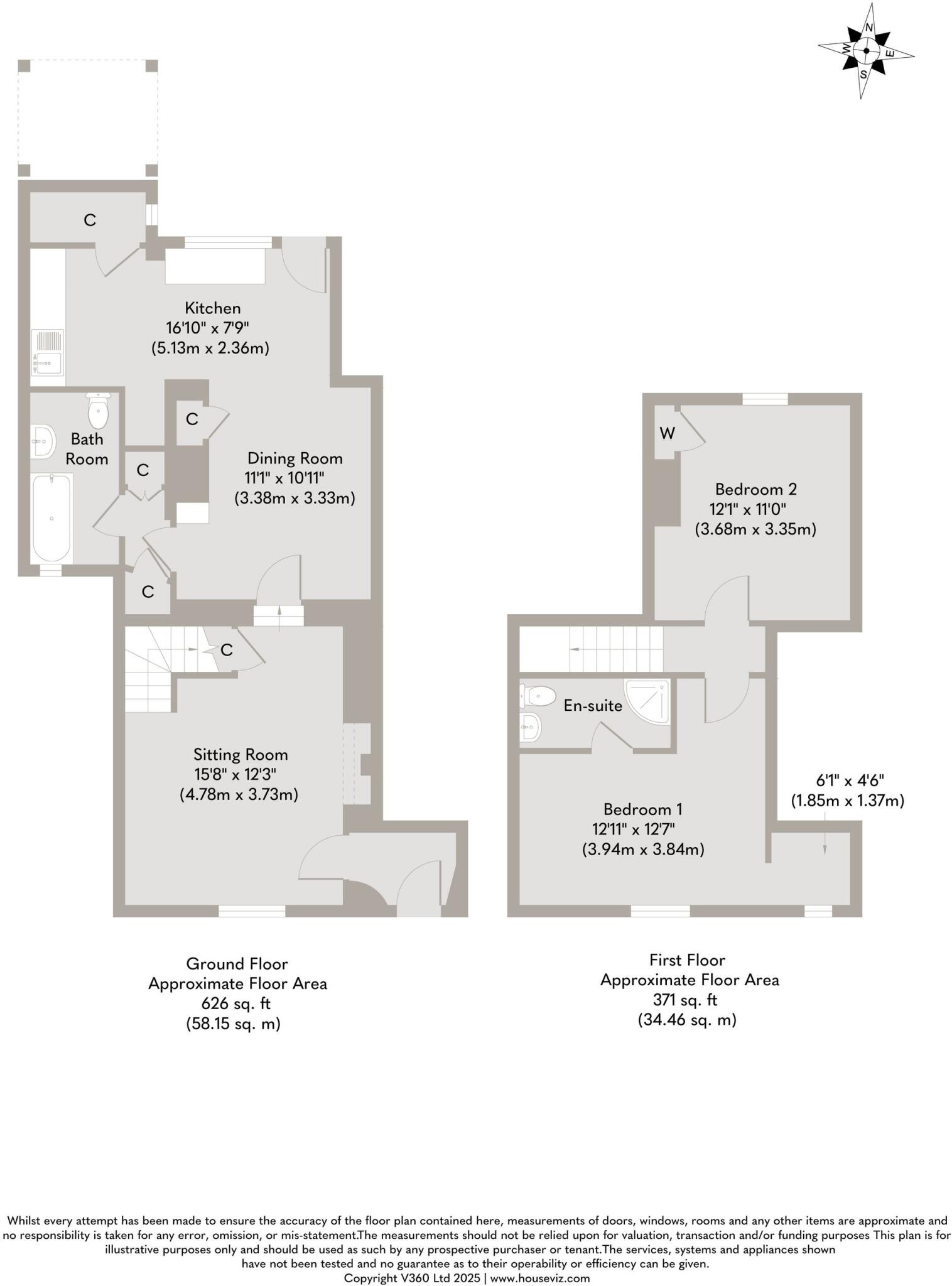 Chain Free in Thornham floorplan