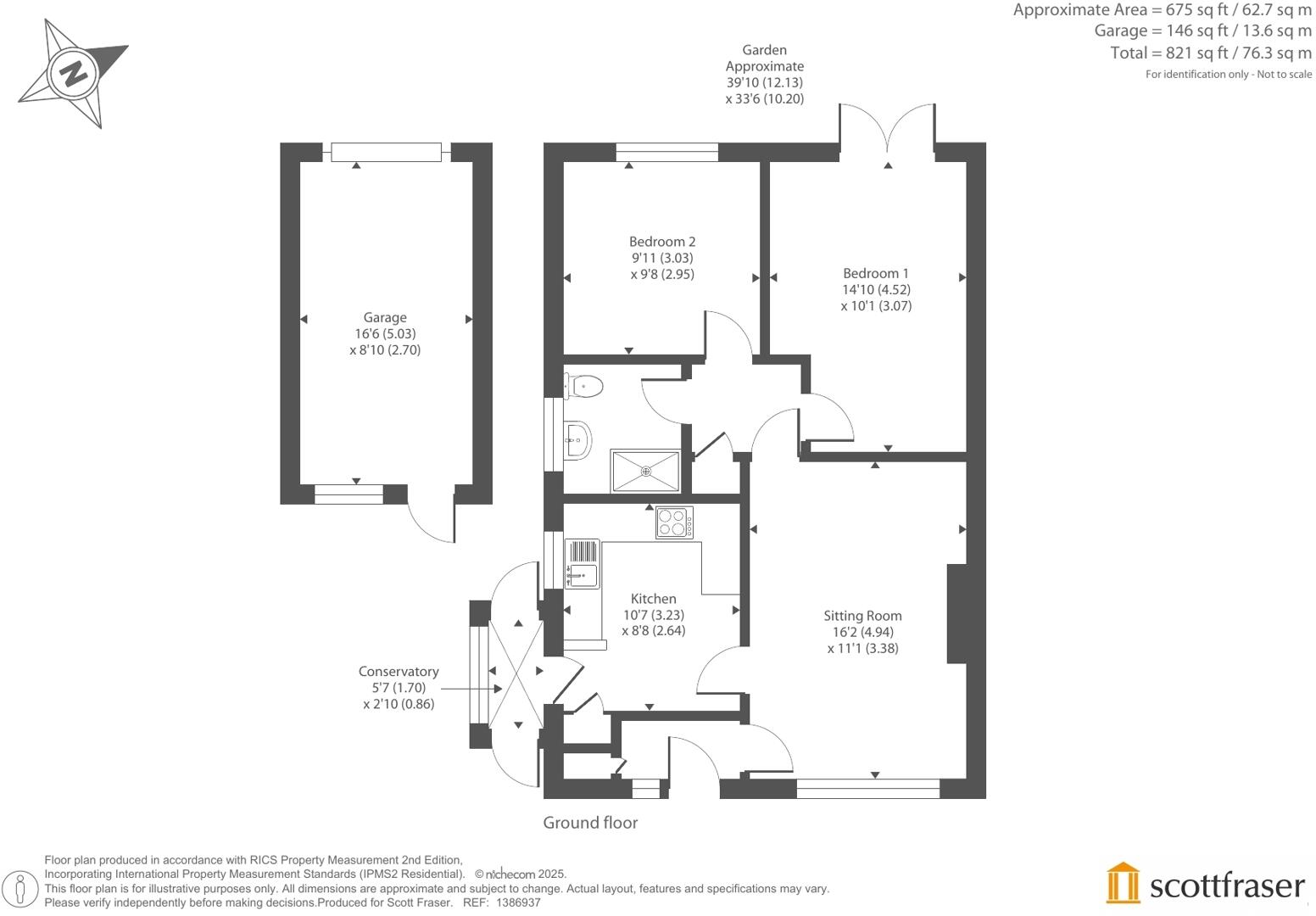 Dene Rise, Witney, Oxfordshire floorplan