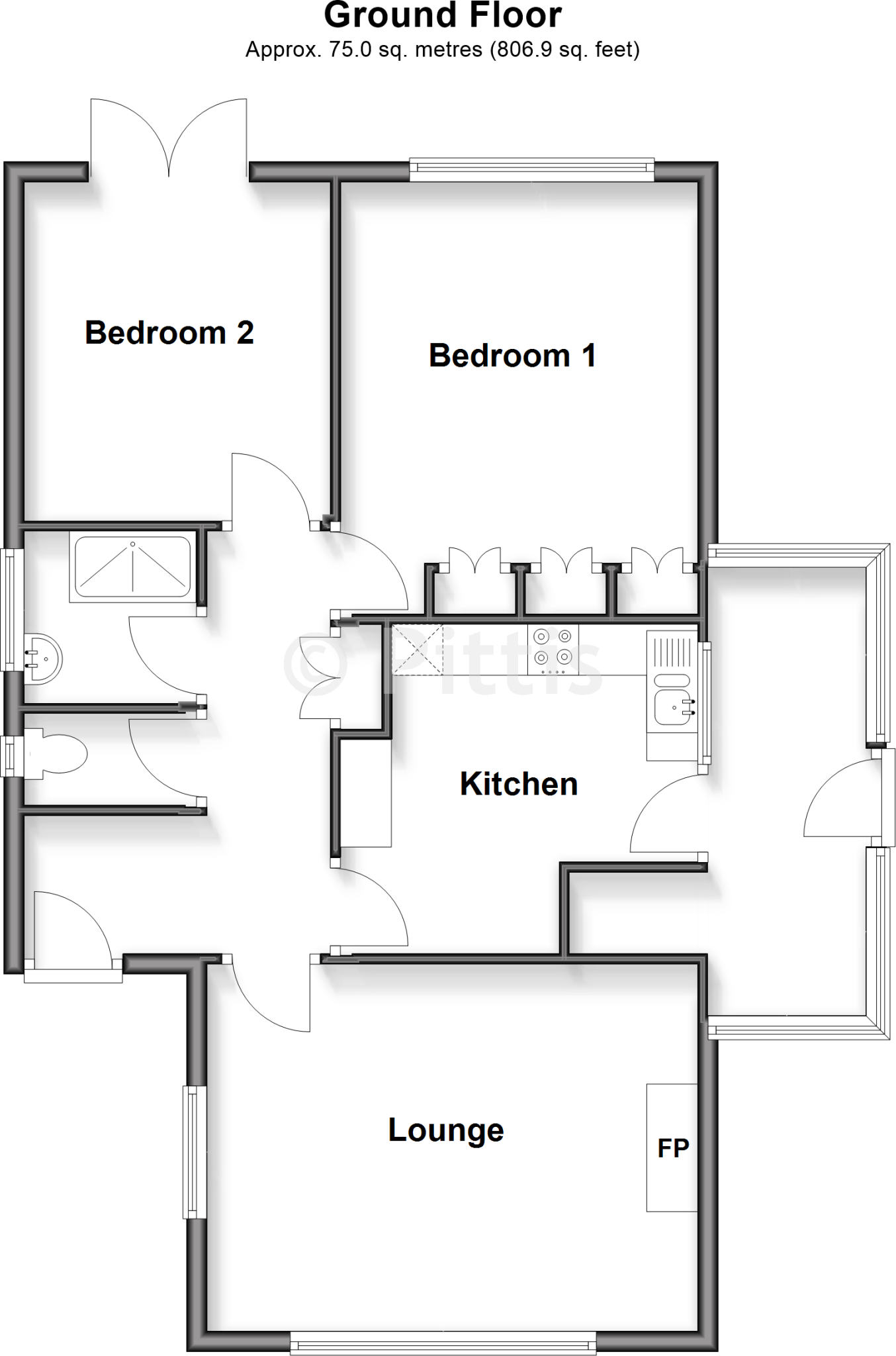 Station Road, Wootton, Isle of Wight floorplan
