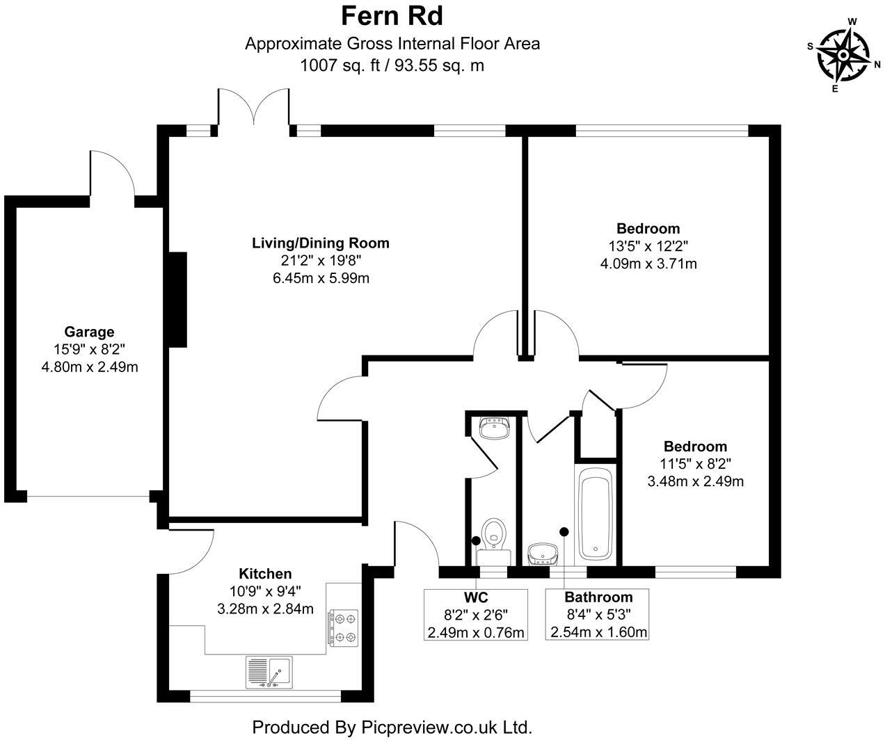 Fern Road, St. Leonards-On-Sea floorplan