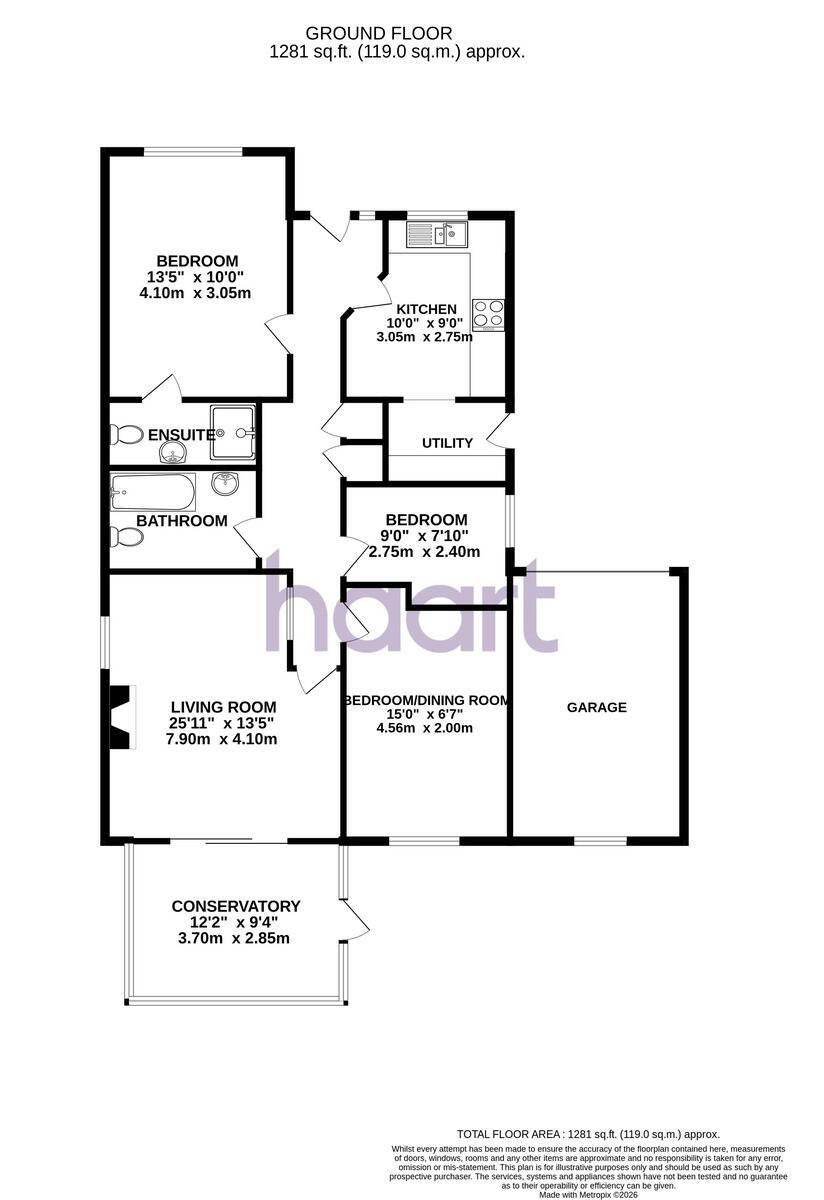 Manor Drive, Wragby floorplan