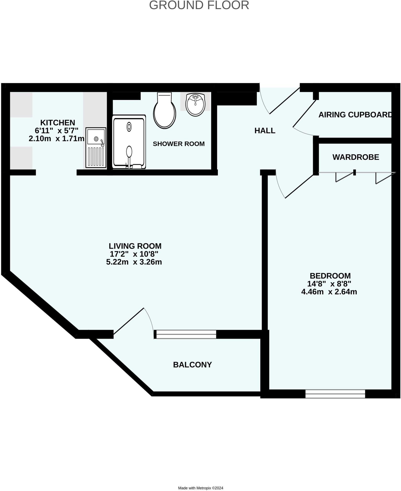 St Albans Road, Babbacombe, Torquay, Devon floorplan