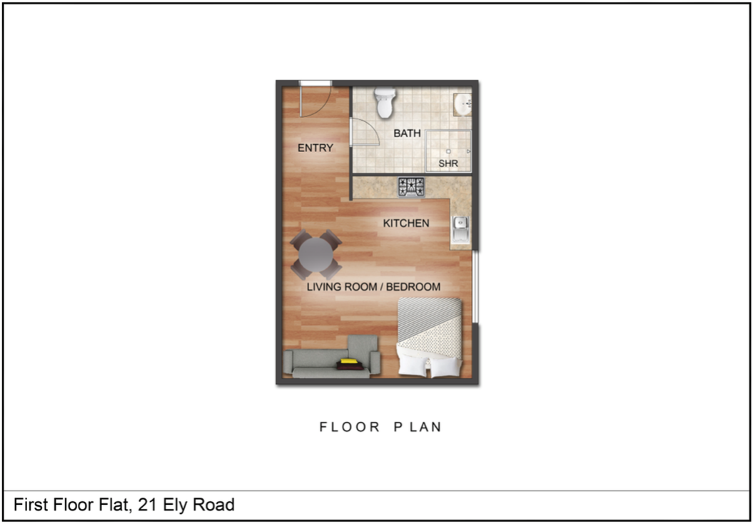 Ely Road, Cardiff, CF5 floorplan