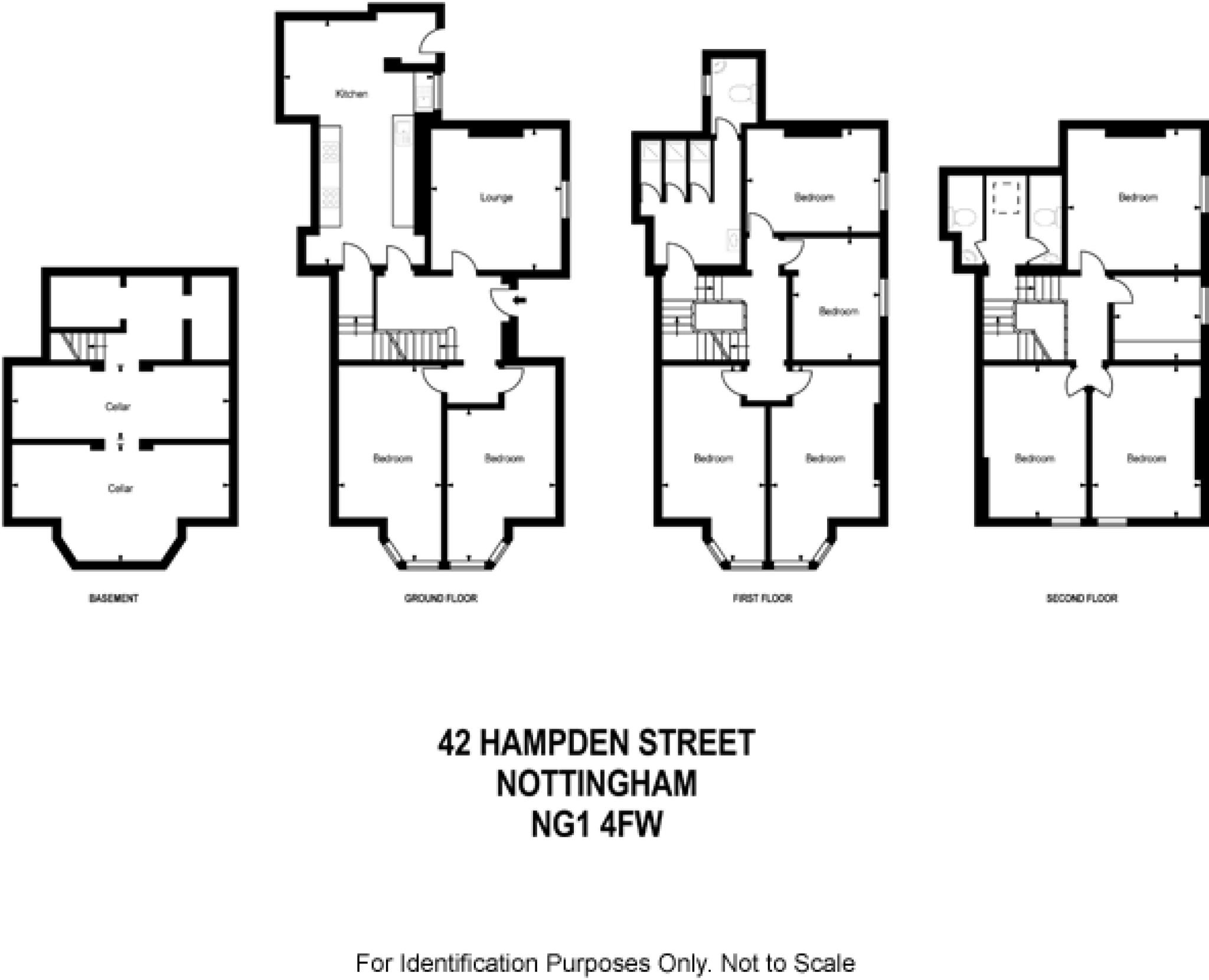 42 Hampden Street, NOTTINGHAM NG1 4FW floorplan