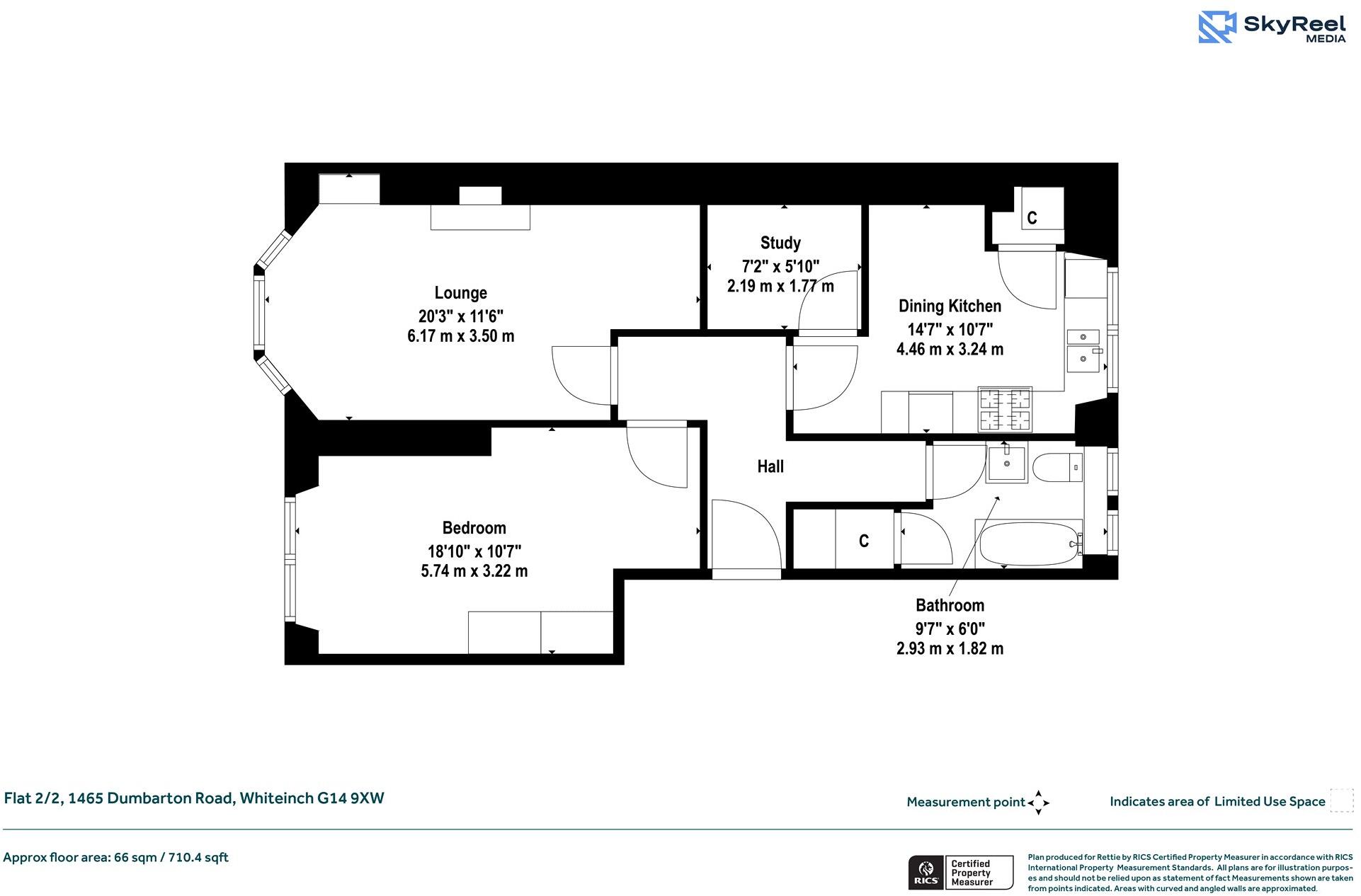 Dumbarton Road, Whiteinch, Glasgow floorplan