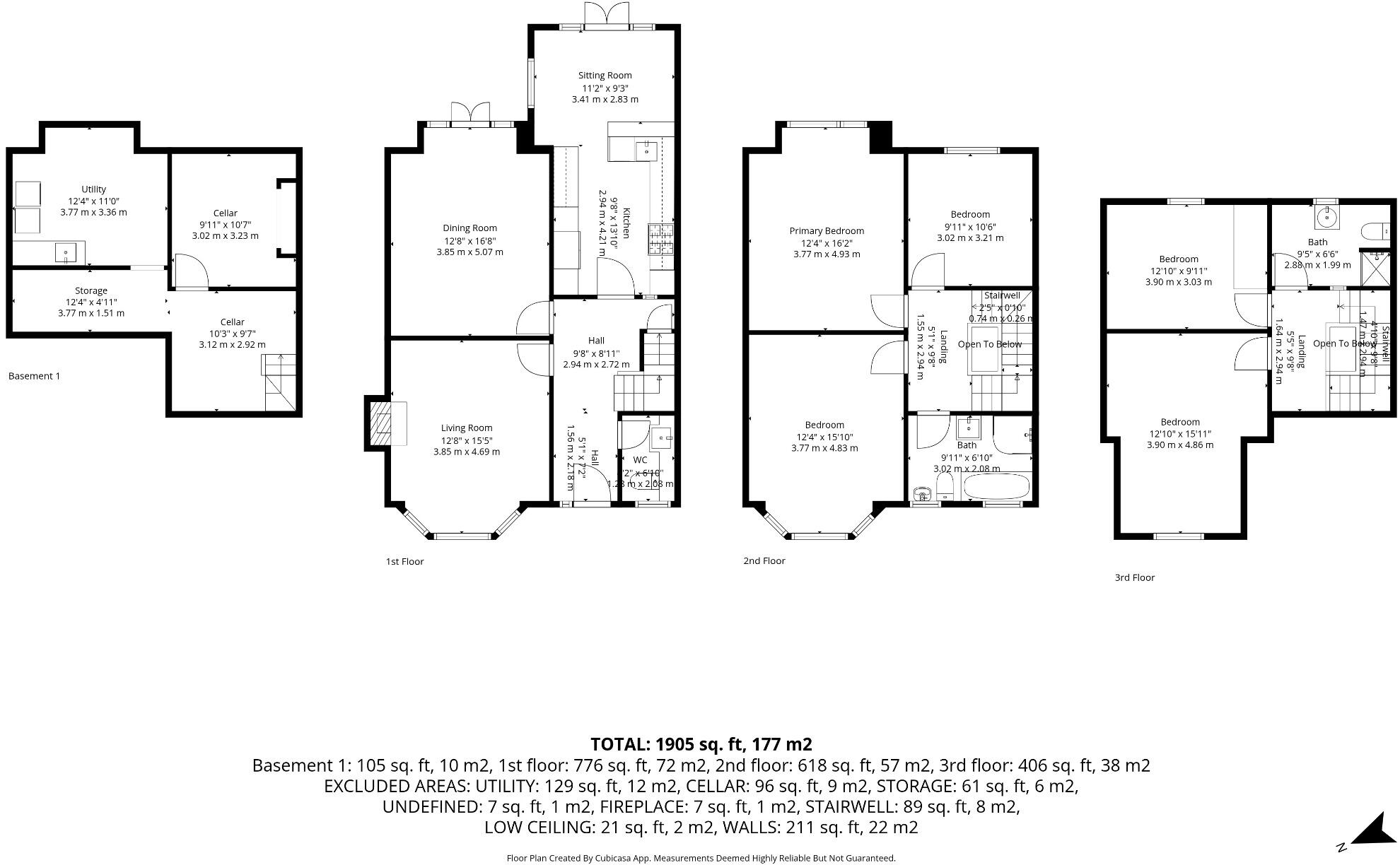 Park Avenue, Timperley, Altrincham floorplan
