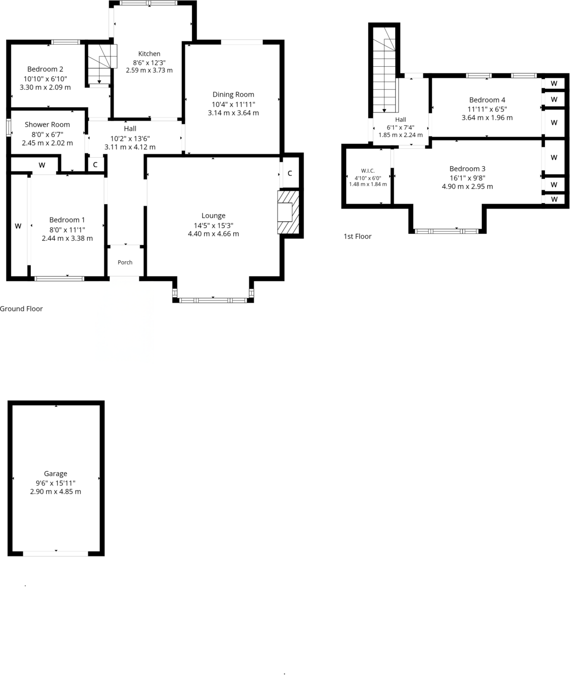 Merrylee Park Avenue, Giffnock floorplan