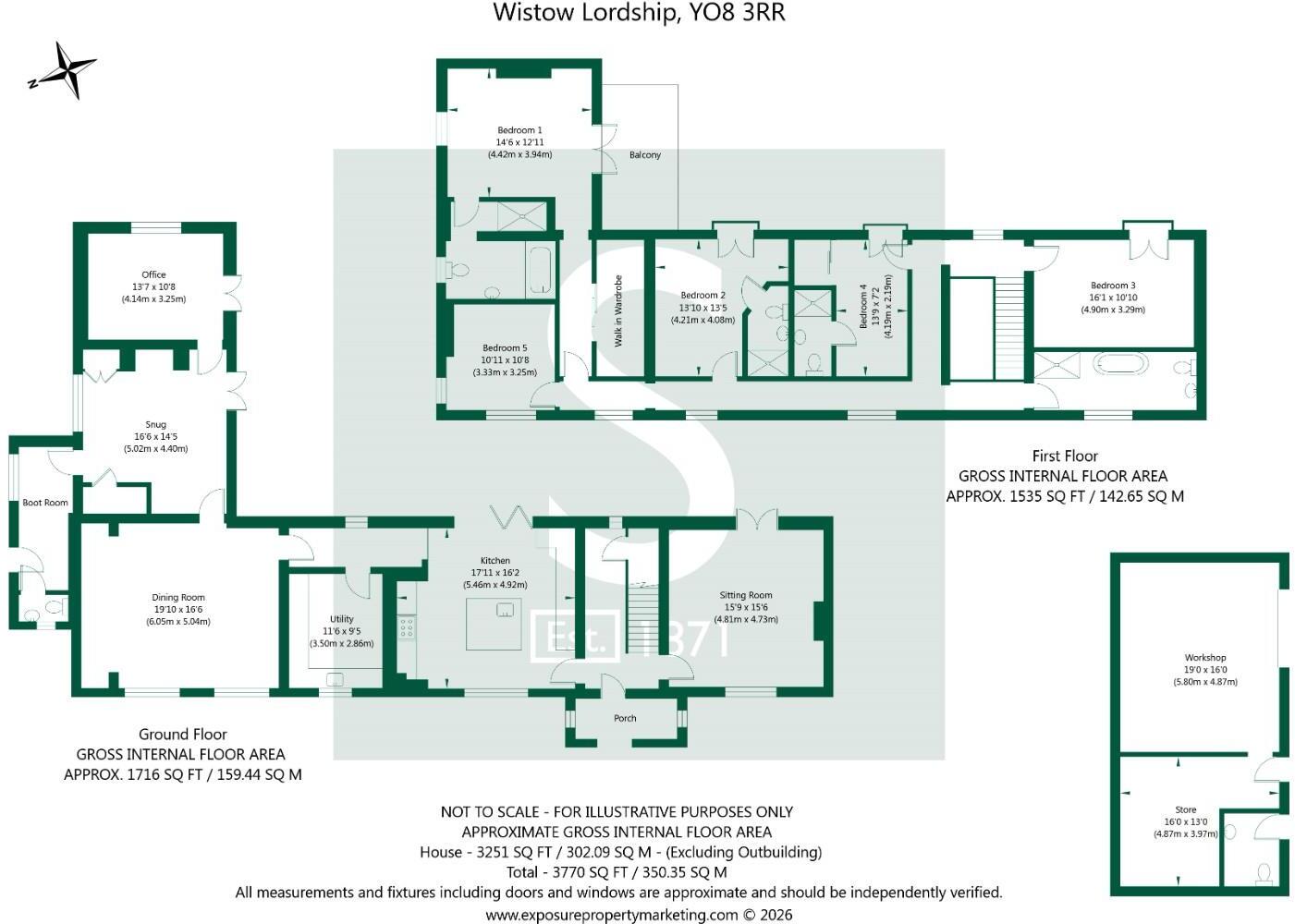 Wistow Lordship, Selby floorplan