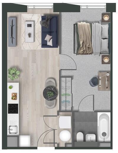 Aspen, Inkwell Place, Birmingham floorplan