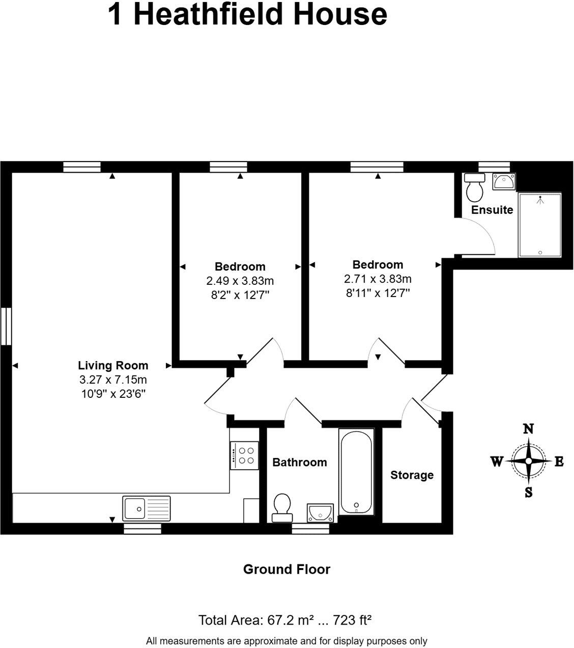 Carpenters Close, Newbury, Berkshire, RG14 floorplan