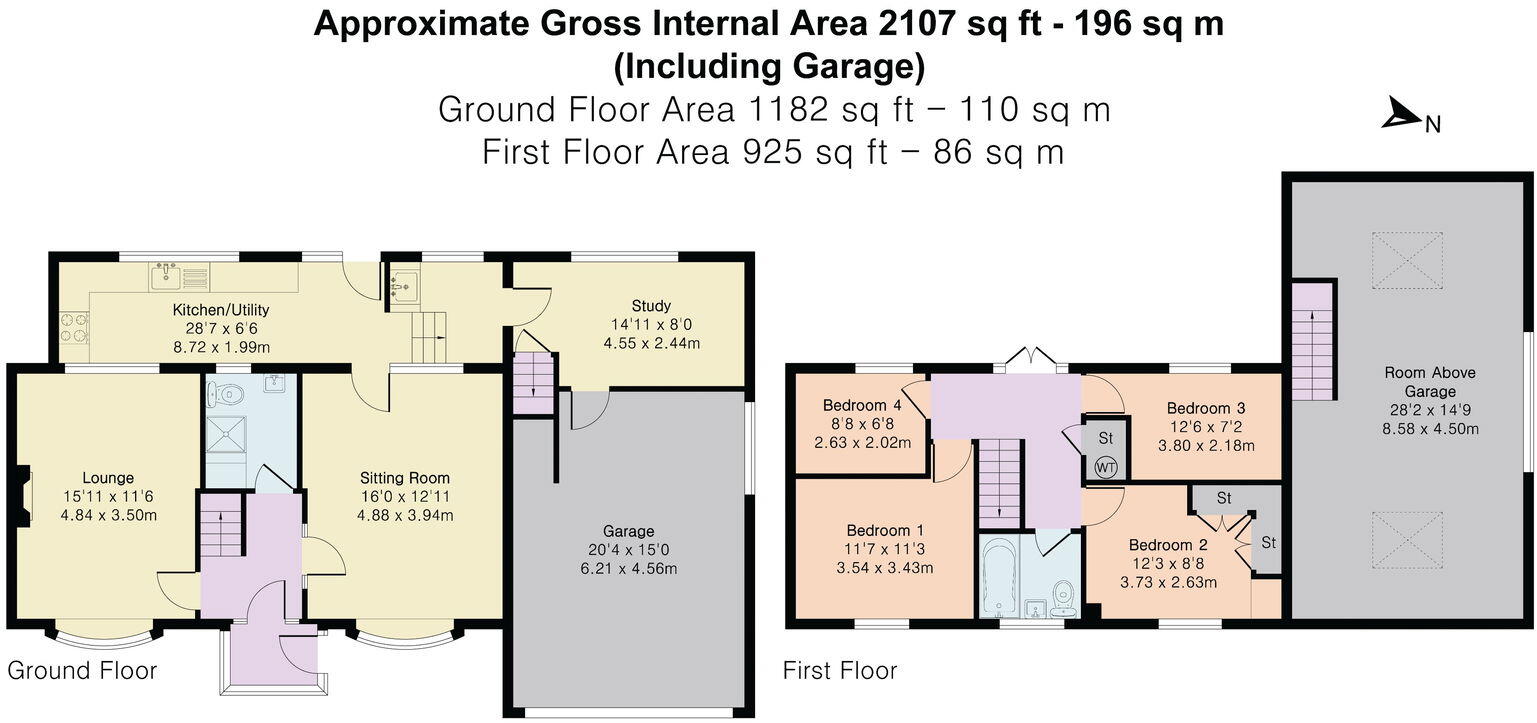 2 Regal Drive, Rishworth HX6 4RW floorplan