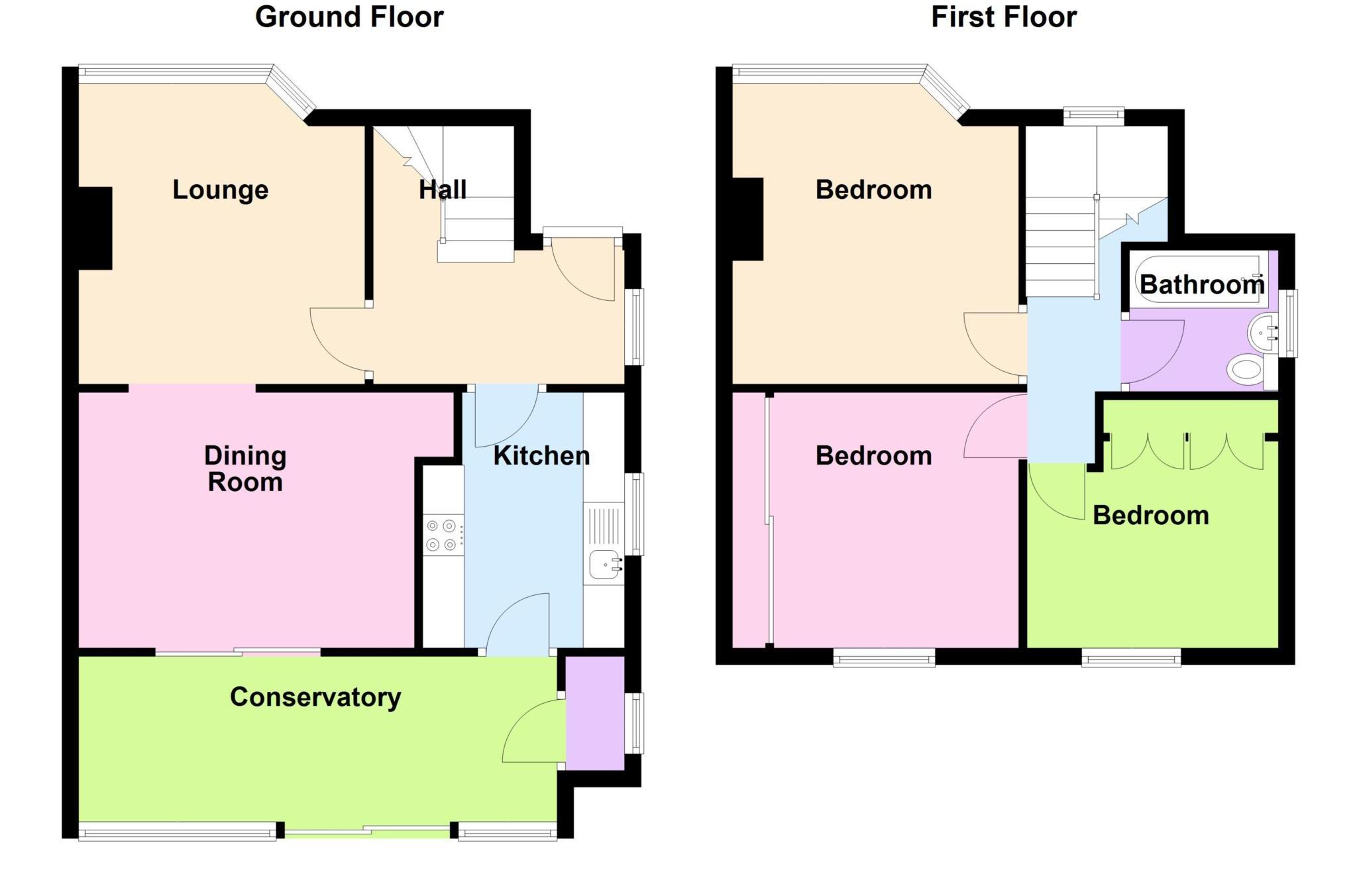 Pannall Road, Elson, Gosport floorplan