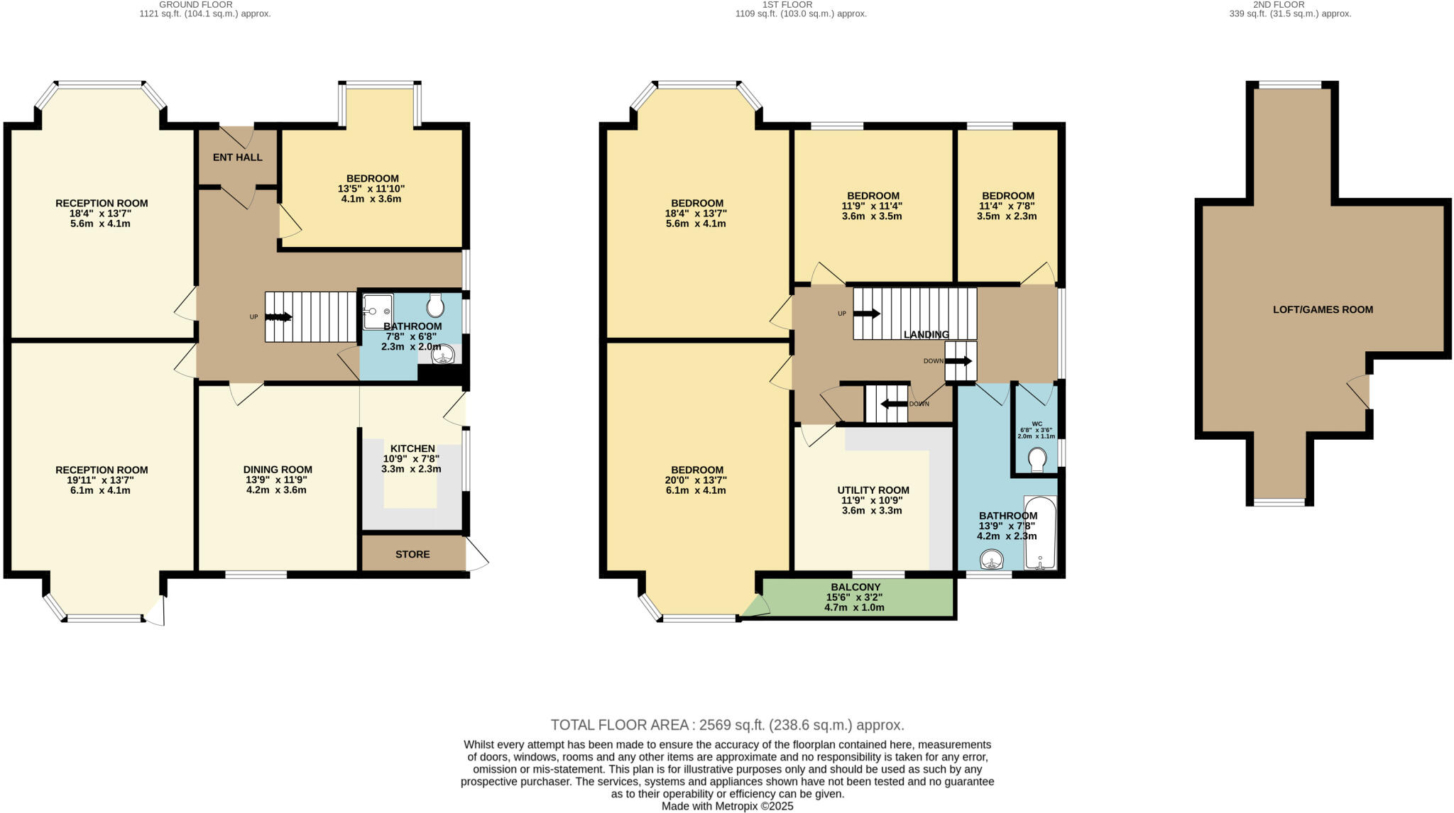 Broad Park Avenue, Ilfracombe, EX34 floorplan