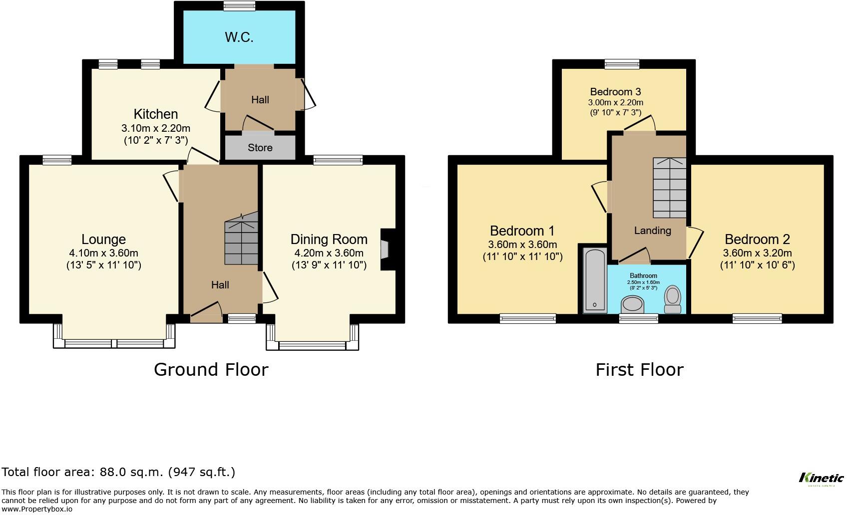 Listing floorplan