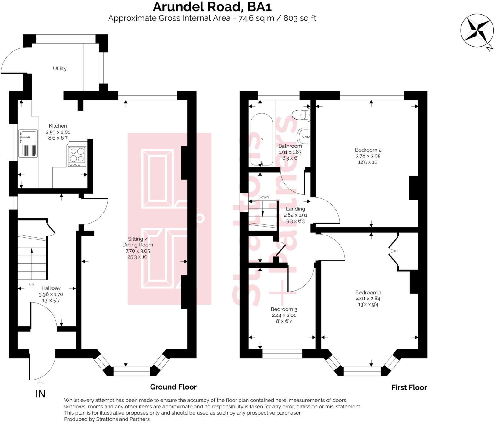 Arundel Road, Bath floorplan