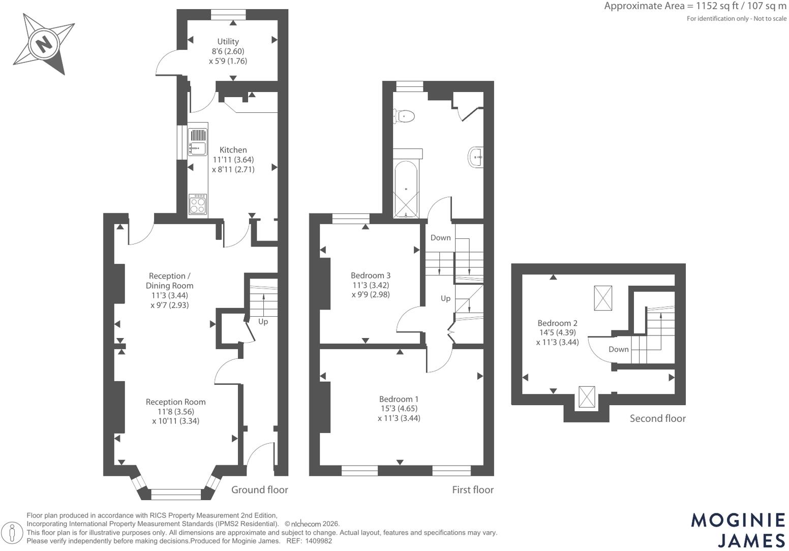 Wyndham Road, Pontcanna, Cardiff floorplan