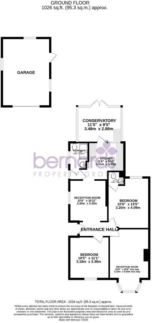 Carshalton Avenue, Portsmouth floorplan
