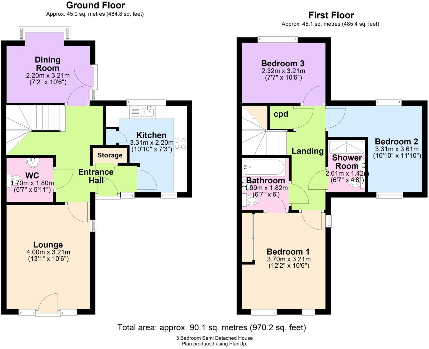 Castle Croft Drive, Sheffield, S2 floorplan