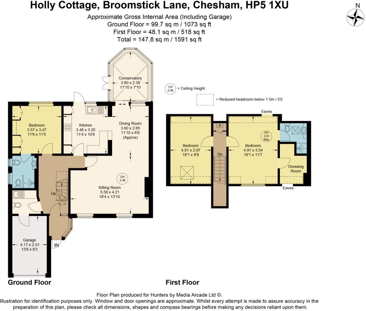 Broomstick Lane, Chesham, Buckinghamshire, HP5 1XU floorplan