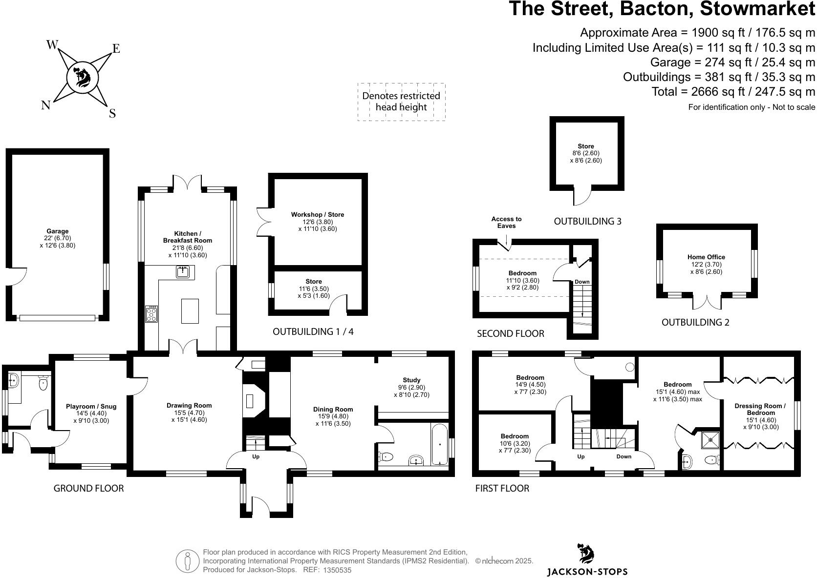 The Street, Bacton, Stowmarket, Suffolk, IP14 floorplan