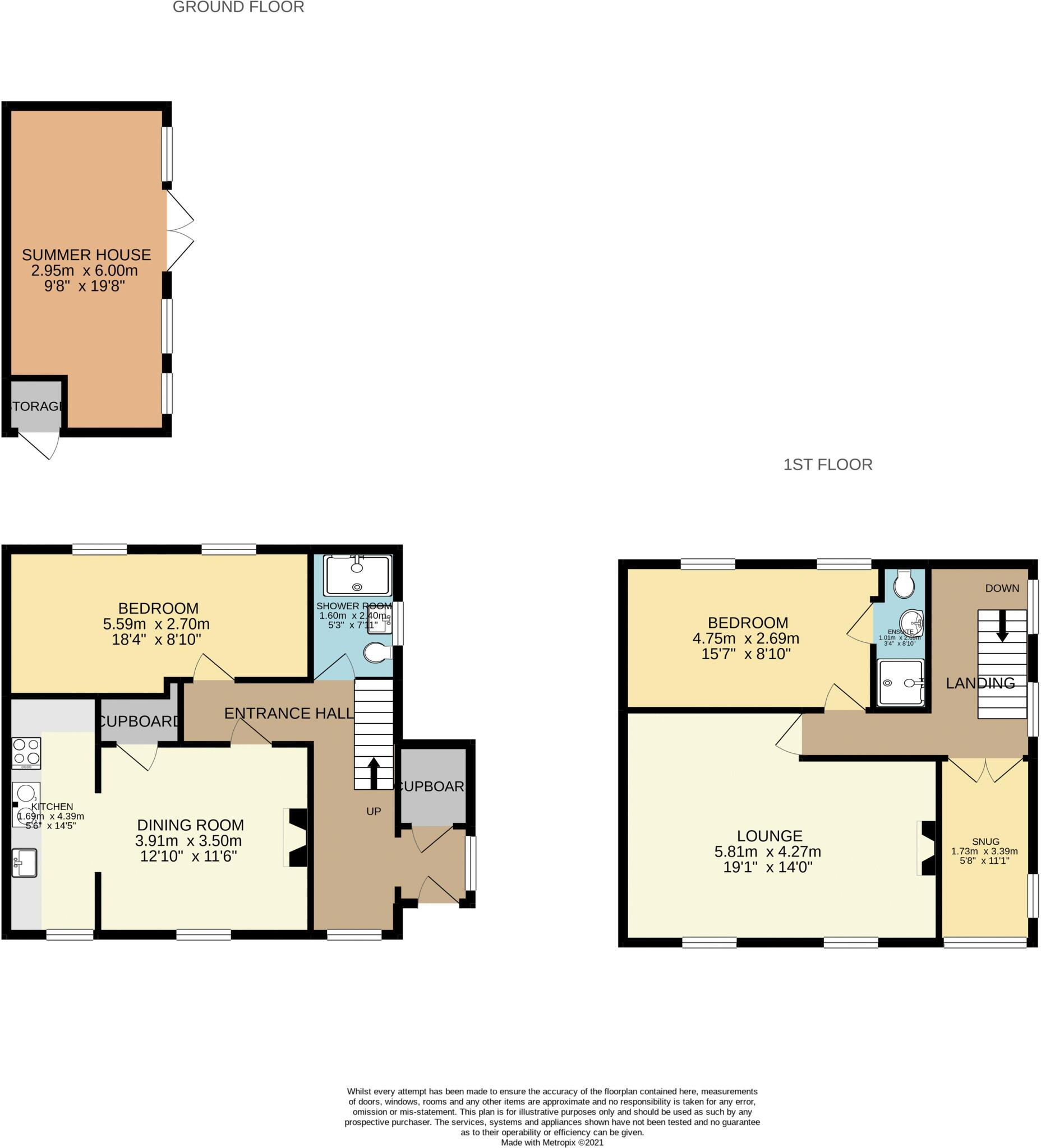 Primrose Valley, St Ives, Cornwall floorplan