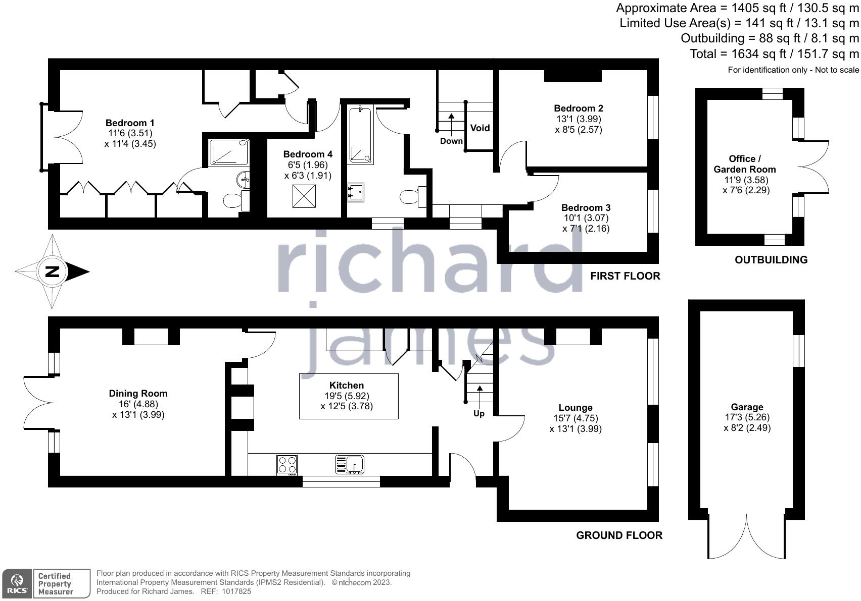St Philips Road, Stratton St Margaret, Swindon, SN2 floorplan