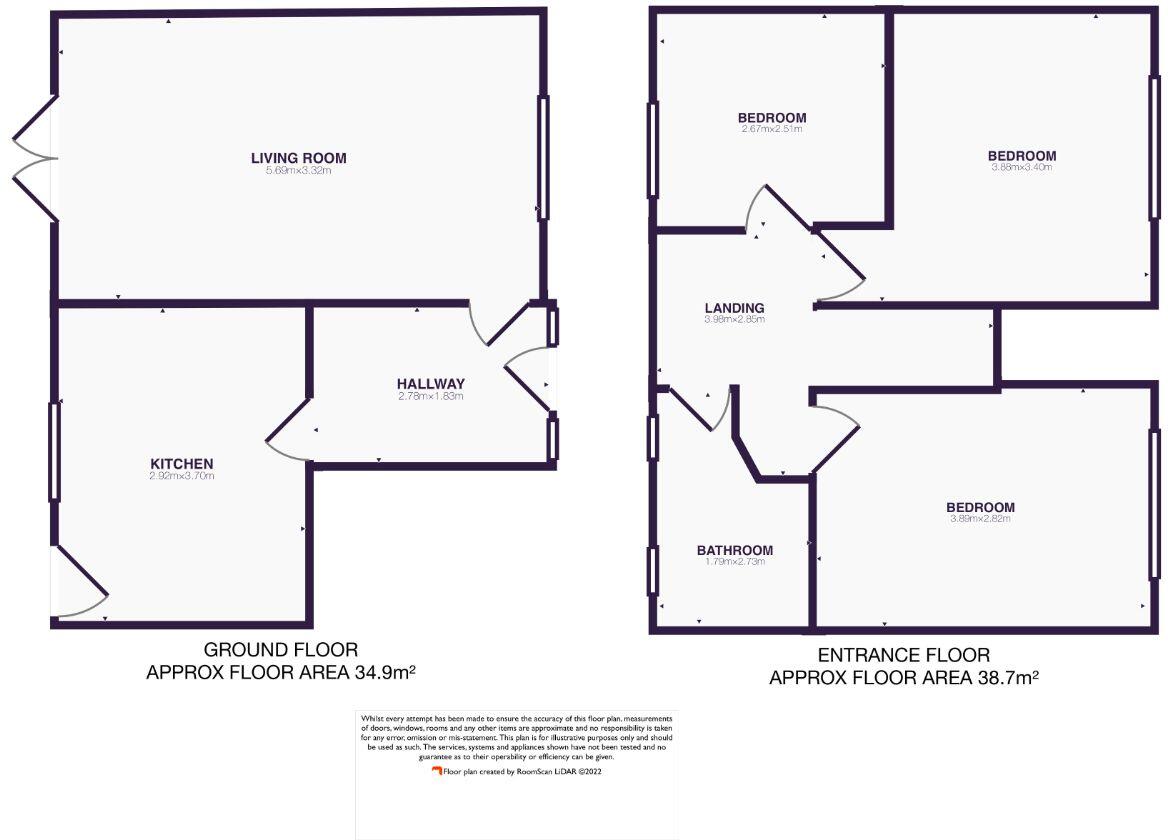 Mitford Gardens, Wallsend, NE28 0QN floorplan