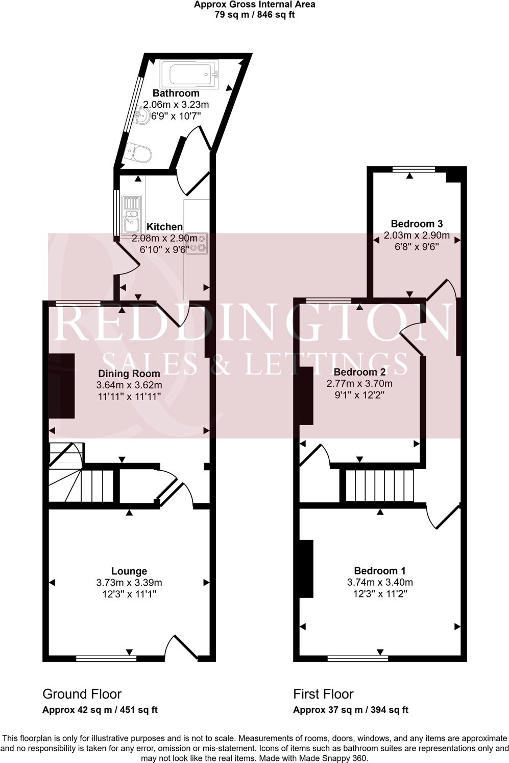 Midland Road, Ellistown, Coalville, LE67 floorplan