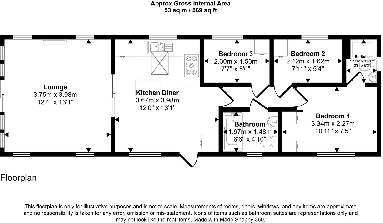 Newgale, Haverfordwest floorplan