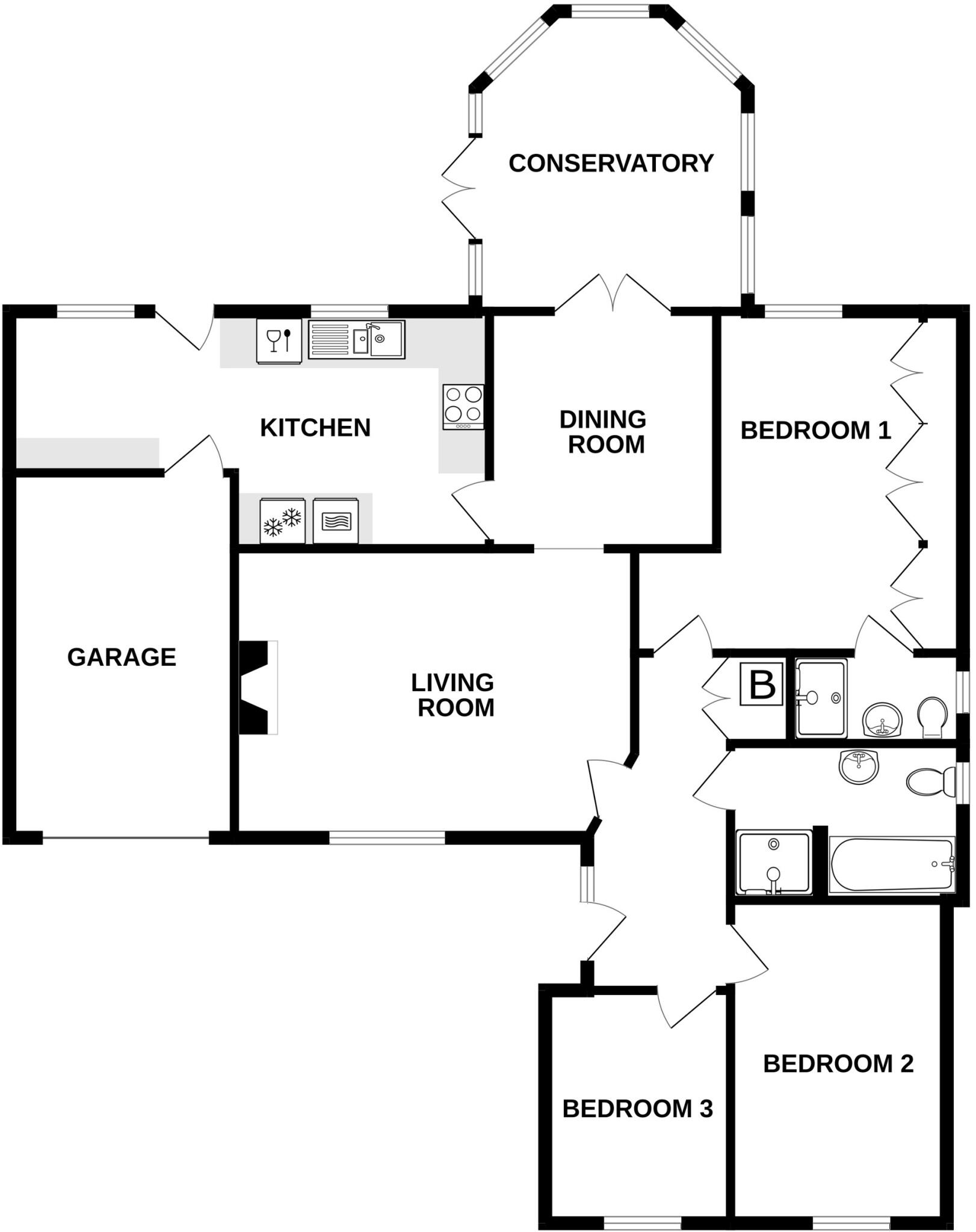 13 Cherry Lane, Parkland Village, Carlisle, Cumbria floorplan