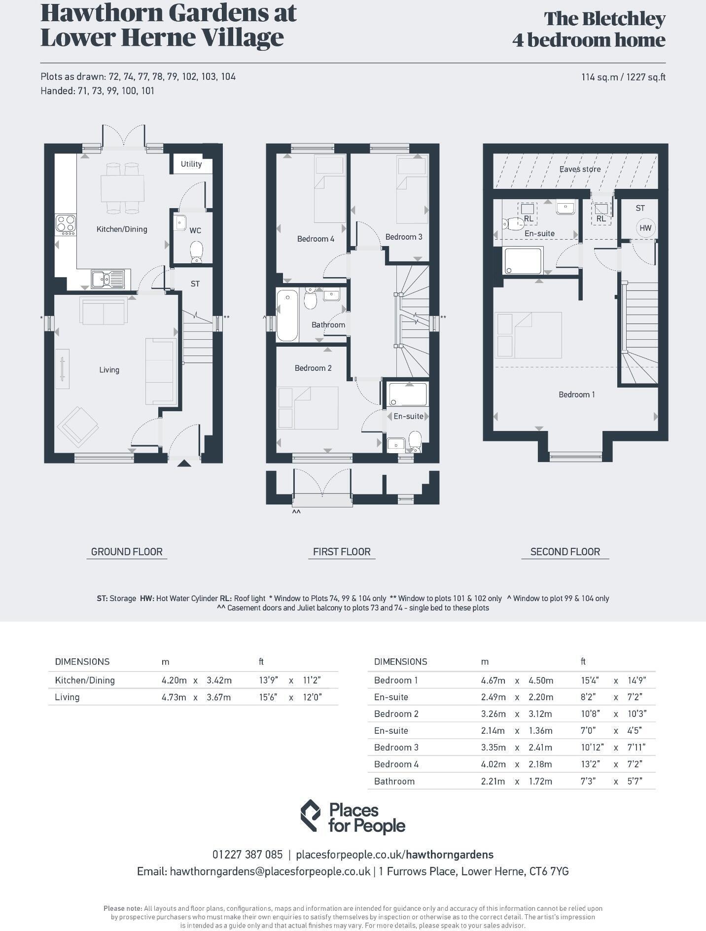 1 Furrows Place
Lower Herne
CT6 7YG floorplan