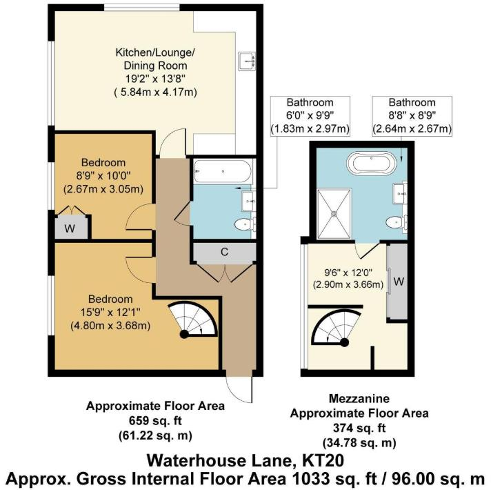 Waterhouse Lane, Kingswood floorplan