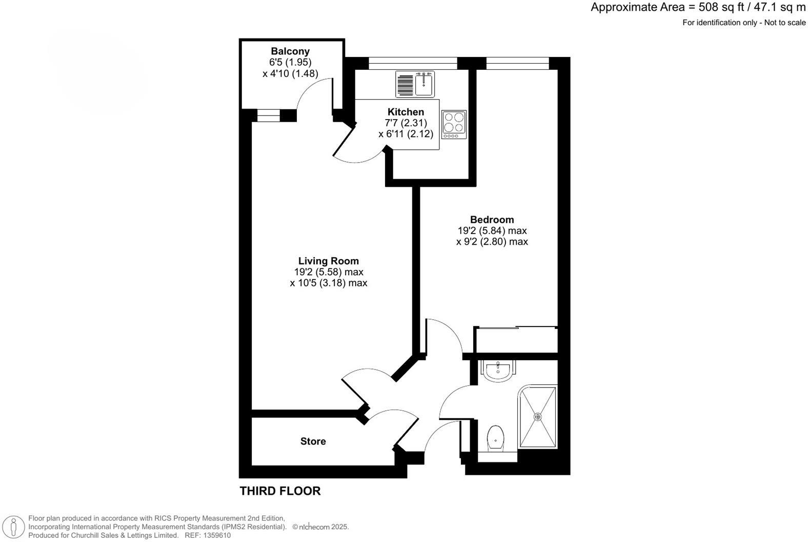 Oscar Lodge, Aylesbury floorplan