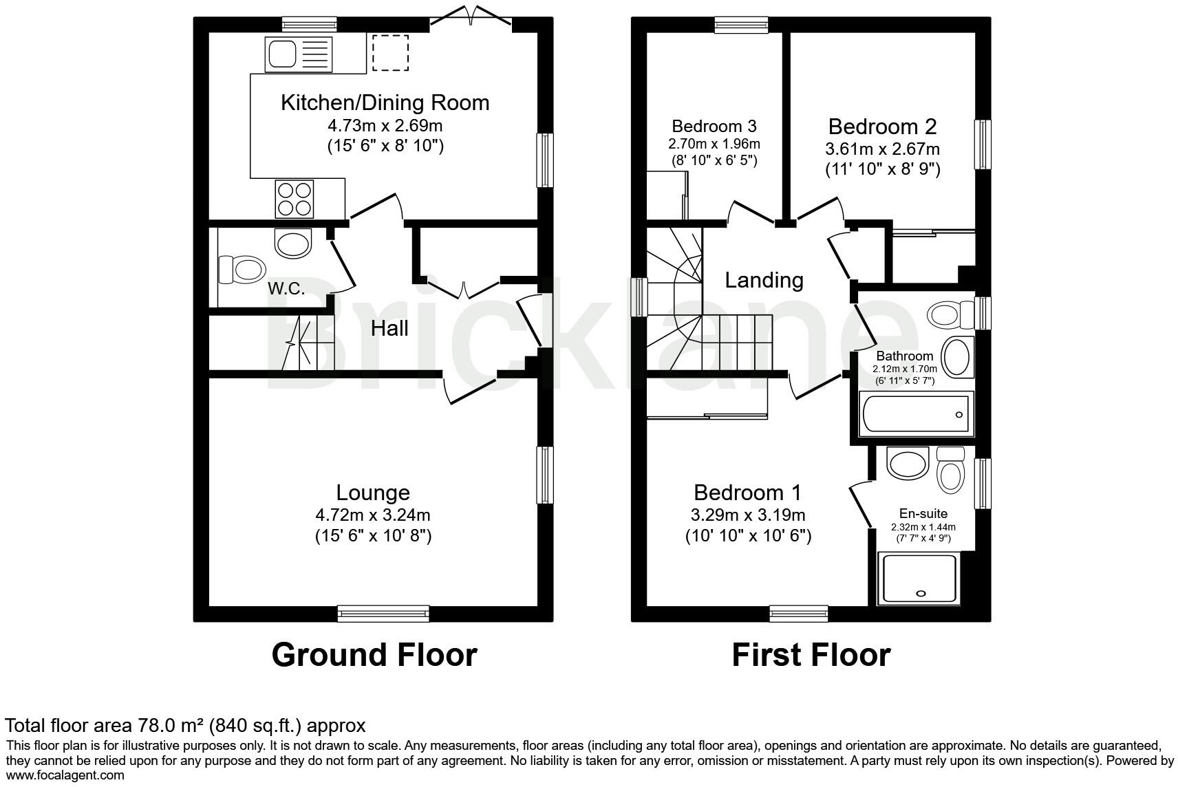 Quince Close, Whittlesey, PETERBOROUGH floorplan