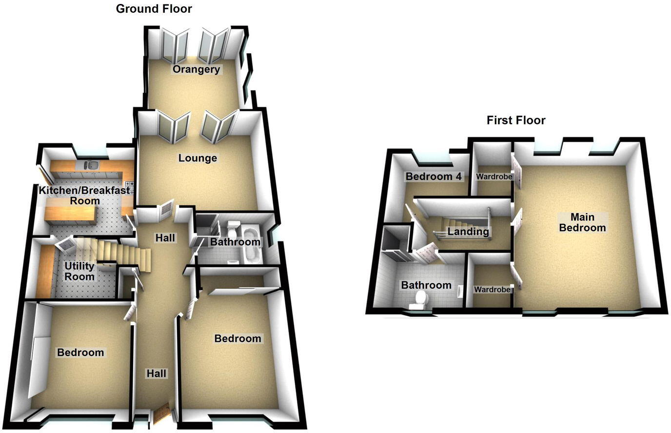 4 Yew Tree Close, Rochdale, OL11 2UR floorplan