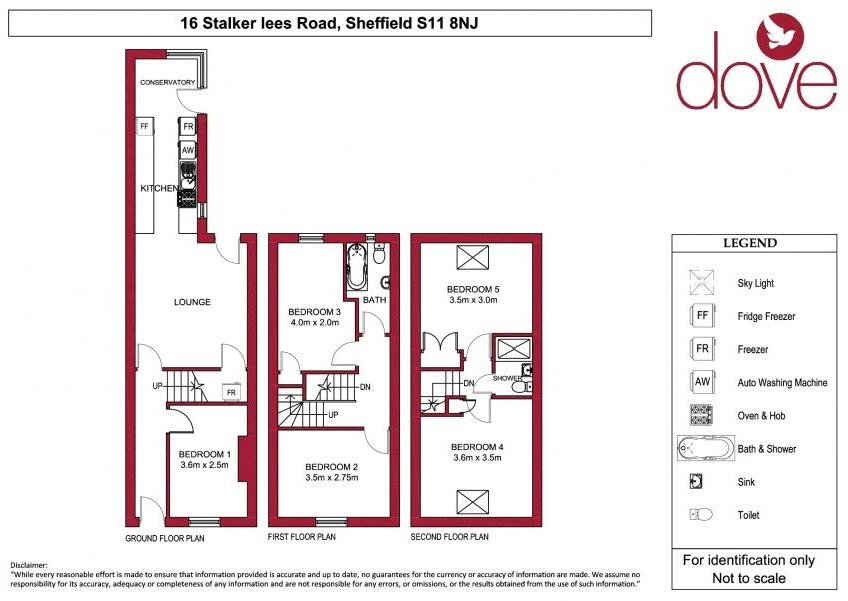 16 Stalker Lees Road, Ecclesall floorplan