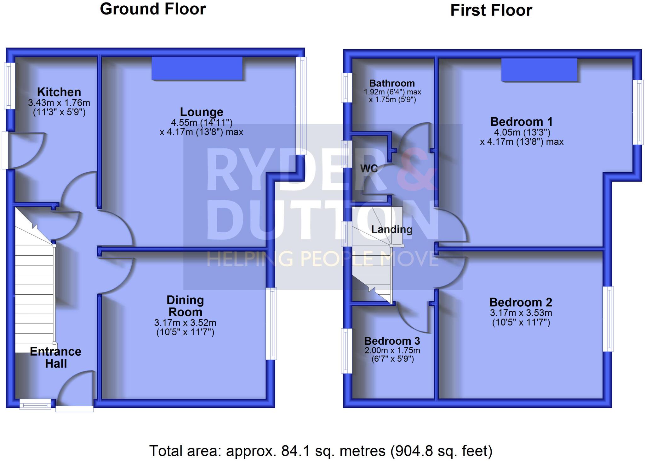 Trevor Drive, New Moston, Manchester, M40 floorplan