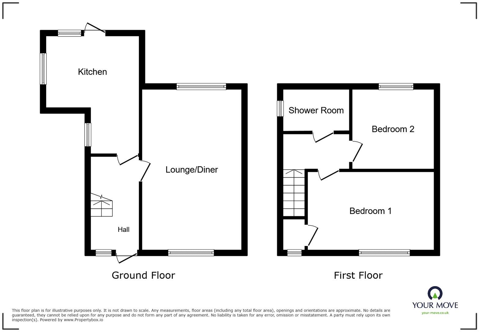 Curzon Road, Burslem, Stoke-on-Trent, Staffordshire, ST6 floorplan