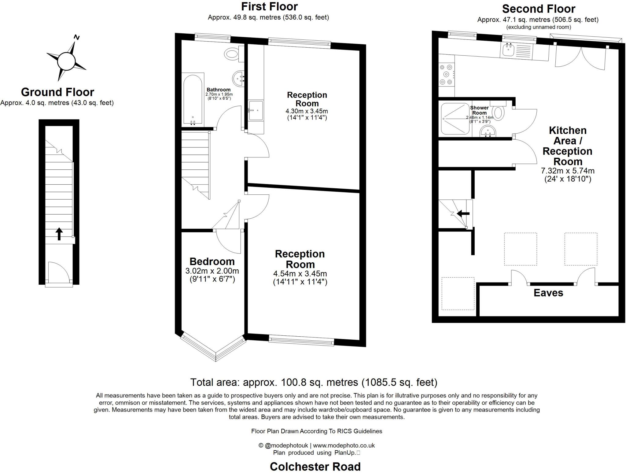 Colchester Road, Leyton, E10 6HG floorplan