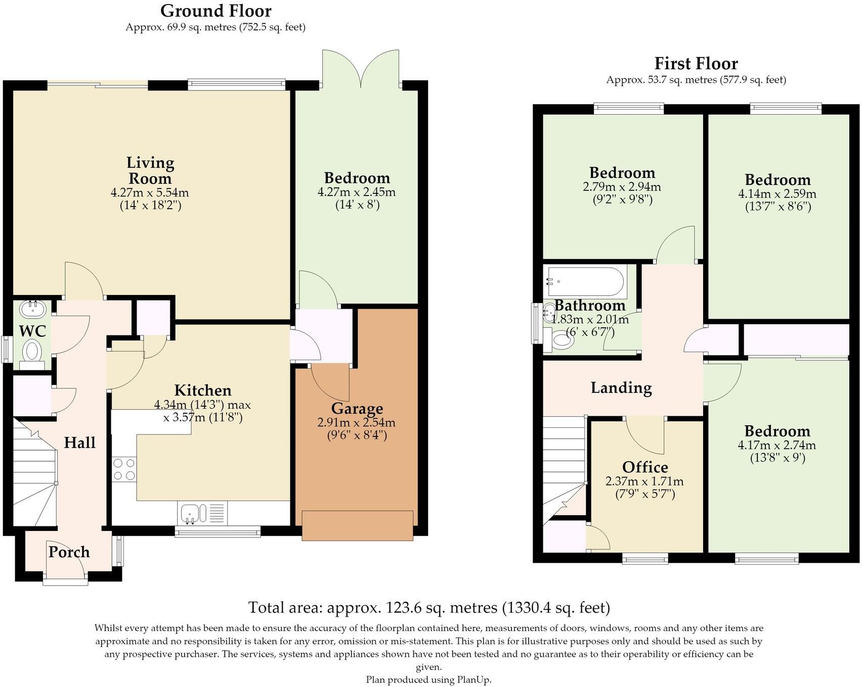 Bramble Gardens, Belton floorplan