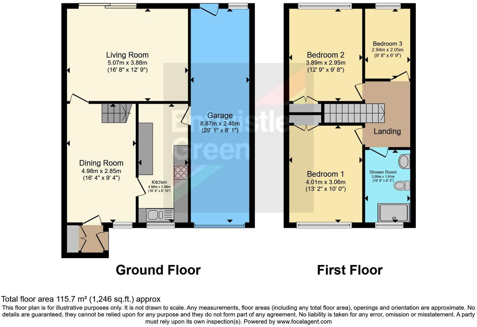 Oakhill Park, Liverpool, Merseyside, L13 floorplan