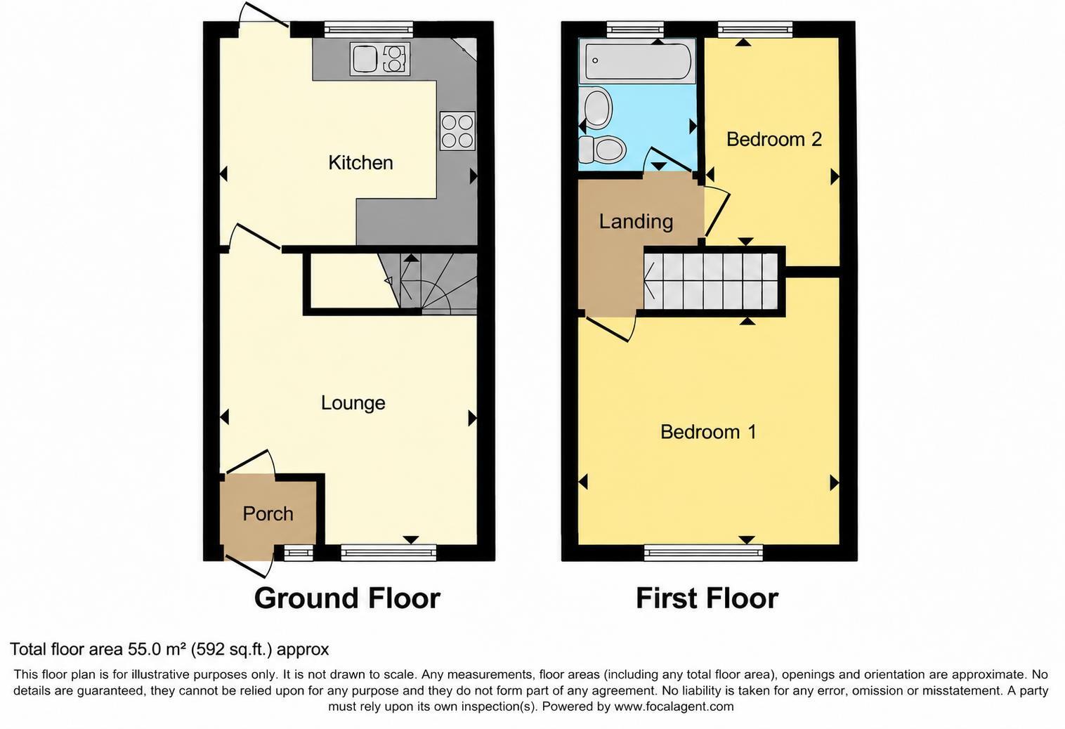 Hicks Close, Warwick floorplan